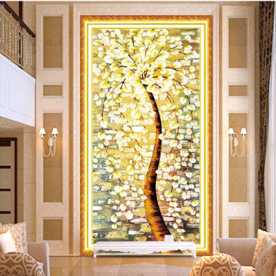 

5D DIY Diamond Home Decor Rich Tree Painting For Gift Cross Stitch Rhinestone Embroidery