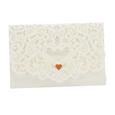 

Siaonvr 20 Pcs Delicate Carved Romantic Wedding Party Invitation Card Envelope