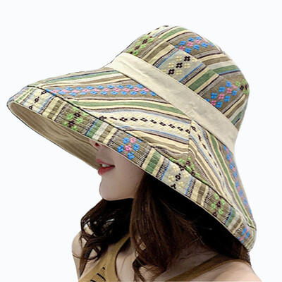 

Double-sided fishermans hat Korean casual big-brim sunshade hat outdoor fashion beach cap sun-proof hat