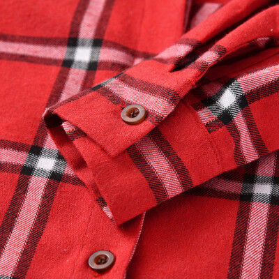 

Kids Boys Long Sleeve Cotton T Shirt Checks Tops Blouse Clothes Outfits