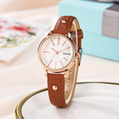 

〖Follure〗Fashion Simple Without Digital Scale Dial Belt With Quartz Womens Watch