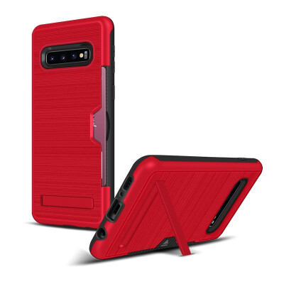 

Hybrid Bumper Case Samsung Galaxy S10 Card Holder TPU Cover Samsung S10 Samsung Galaxy S10 SM-G973FDS SM-G973X Stand Case 61"