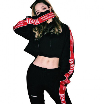 

Fashion Women Spring Long Sleeve Hoodie Pullover Harajuku Letter Print Womens Sweatshirt Tops Ladies Autumn Loose Hoodies