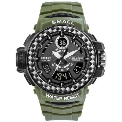 

SMAEL 8014 Multifunctional Sport Wristwatches Waterproof Digital Military Watch Male Analog Clock For Outdoor