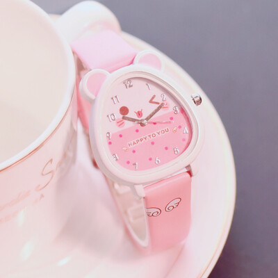 

Childrens Watches Girls Waterproof Primary School Students Sprout Lovely Childrens Soft GirlsCartoon Toy Girls Electronic Watc