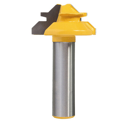 

45 Degree Milling Cutter Woodworking Router Bits Wood Cutter 121-38 Shank Woodwork Cutter Drilling Tool