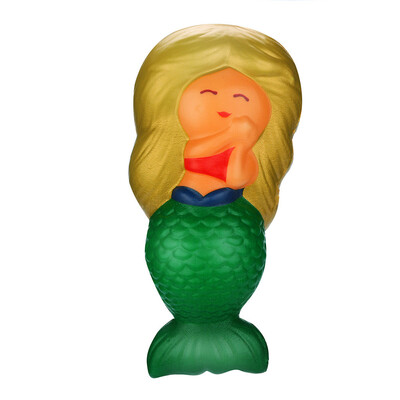 

Siaonvr Squishies Toy Kawaii Mermaid Slow Rising Cream Scented Stress Relief Toys Gifts