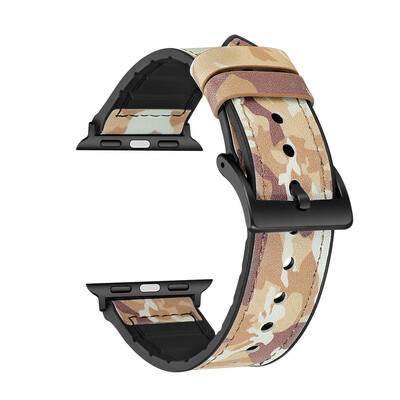 

〖Follure〗Leather TPU Wristband Band Strap Bracelet For Apple Watch Series 4 40mm