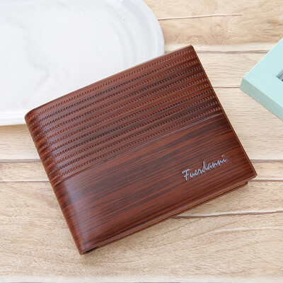 

Tailored Men Fashion Business Leather Card Cash Holder Organizer Bifold Wallet Purse