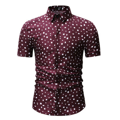 

SUNSIOM Mens Casual Formal Shirt Short Sleeve Slim Fit Formal Dress Shirts Tops T-Shirts