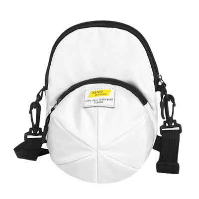 

Creative Canvas Hat Shape Women Girls Chest Handbag Shoulder Messenger Bags