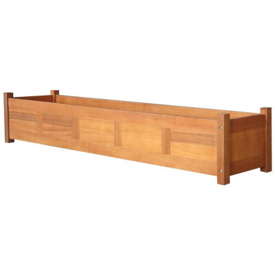 

Garden Planter Acacia Wood 59"x118"x98
