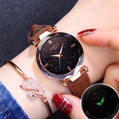 

Womens watch waterproof fashion Korean version of the simple trend of leisure atmosphere retro student womens watch