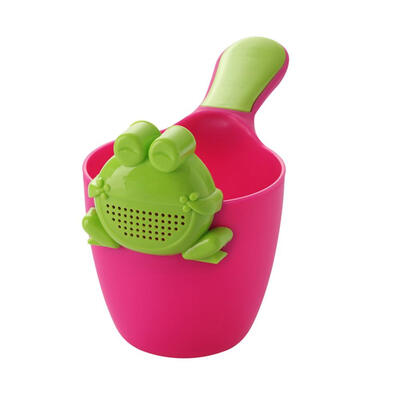 

Baby Kids Cartoon Frog Bathing Cup Shower Shampoo Cup Bailer Bath Wash Cup