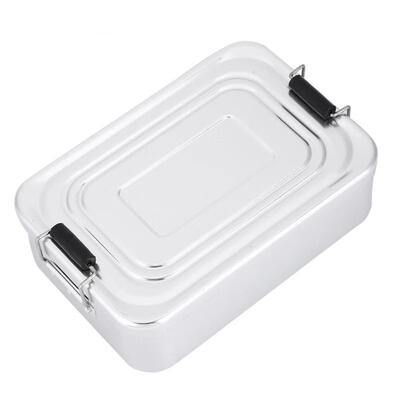 

Greensen Portable Outdoor Camping Picnic Aluminum Lunch Box Food Fruit Storage Container