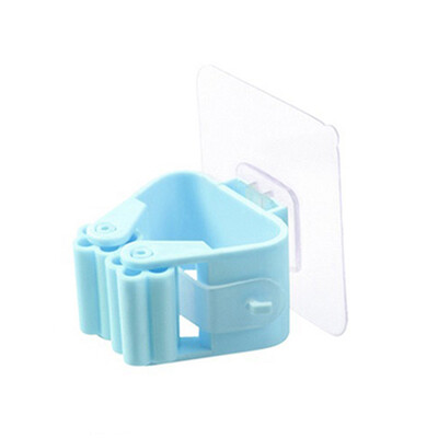 

Gobestart Multi-Function Mop Rack Storage Wall Frame Wall Sticker And Brush Holder 1PCS