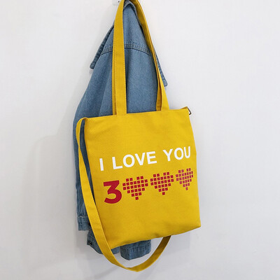 

Tailored Women Ladies Fashion Girls Letter Canvas Tote Handbag Shoulder Crossbody Bag