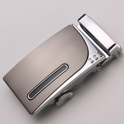 

Fashion Mens Business Alloy Automatic Buckle Unique Men Plaque Belt Buckles for 35cm Ratchet Men Apparel Accessories gh