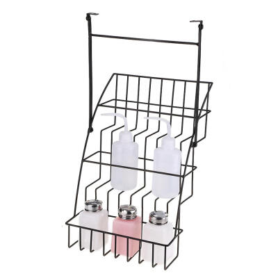 

Spice RackKitchen Storage ShelfCoated Iron Wire 3-Tier Elevated Spice Jars Bottles Rack Kitchen Storage Shelf Organizer