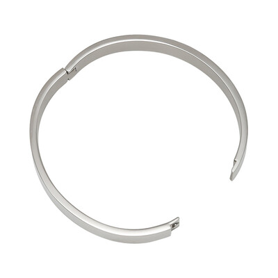 

Fashion Women Accessory Jewelry Simple Bangle Gold-Plated Stainless Steel Cuff Bracelet