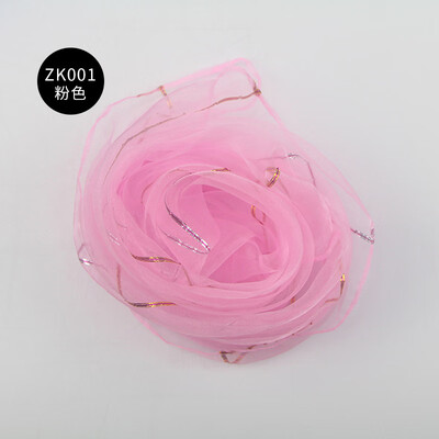 

Factory direct kindergarten performance dance performance small scarves small squares bright silk solid color scarf wholesale ZK001