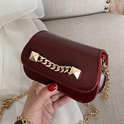 

Summer fresh small bag woman 2019 new mini hundred lap chain bag Korean version is popular oblique shoulder bag