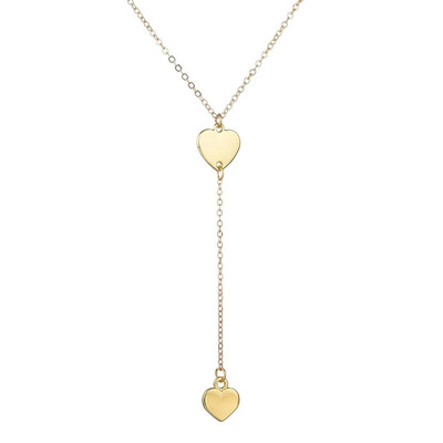 

Bohemia Gold Couple Pendant Necklaces Moon Star Rhinestone Bowknot Heart Women Pendant&necklaces Romantic Love Gift Necklaces
