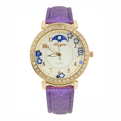 

RM Women Luxury Stainless Steel Bracelet Watch Analog Quartz Wrist Watch