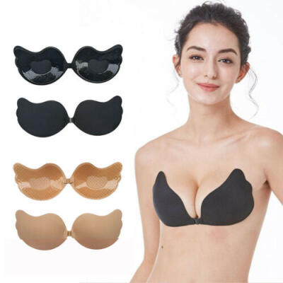 

New Silicone Stick On Push Up Gel Strapless Invisible Backless Bra Self Adhesive