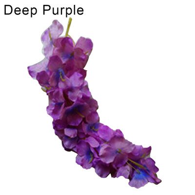 

120cm Artificial Wisteria Flower Rattan Vine Wedding Home Party DIY Decoration