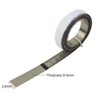 

1pcs Stainless Steel Metric Scale Ruler For Woodworking W Self-adhesive Tape