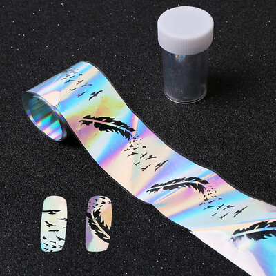 

Toponeto Rhombus Major Design Nail Art Foil Stickers Transfer Decal Tips Manicure DIY