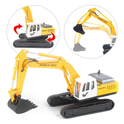 

YIWULAChildrens Simulation Car Toy Inertias Engineering Vehicle Excavator Model Gift