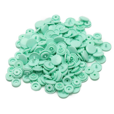 

50pcs T5 Plastic Press Stud Buttons Fastener DIY Baby Clothing Snap Button