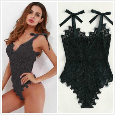 

Hot Sexy Lingerie Lace Dress Babydoll Women Sleepwear Underwear Nightwear Bodysuit