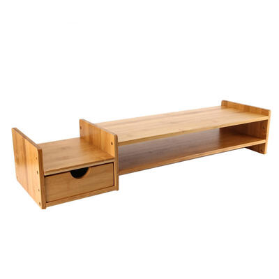 

Greensen Simple Computer Monitor Stand Riser Rack Shelf with Desktop Storage