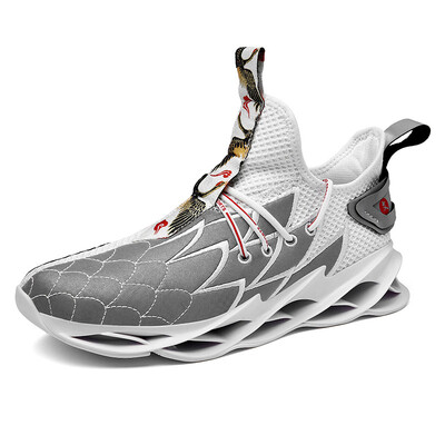 

Fashion mens sports shoes blade sneakers tide shoes reflective color