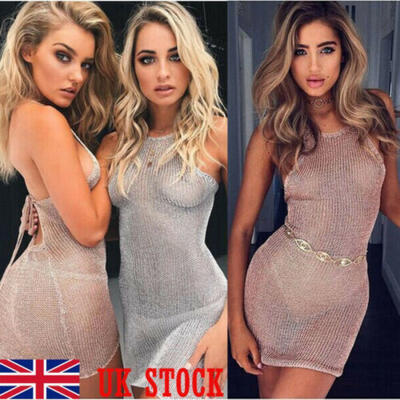 

Womens Sheer Bikini Cover Up Swimwear Swimsuit Bathing Suit Summer Beach Dress