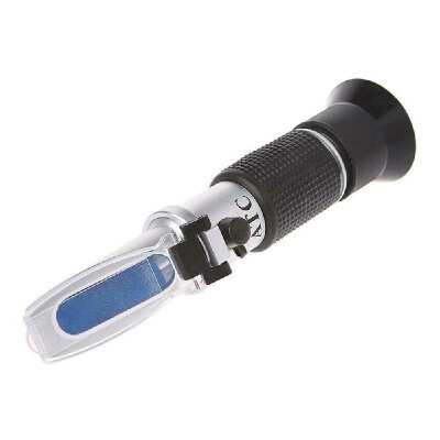 

Antifreeze Refractometer Coolant Tester for Checking Freezing Point Concentration of Ethylene Glycol Battery Acid Condition Fre