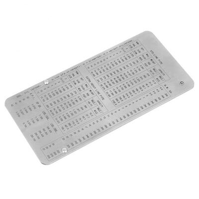 

Greensen Stainless Steel Pipe Pit Gage Welding Inspection Gauge Measuring Ruler Tool 0-20mm