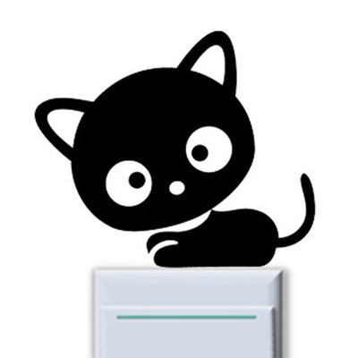 

JPGIF Room Window Wall Decorating Switch Vinyl Decal Sticker Decor Cartoon