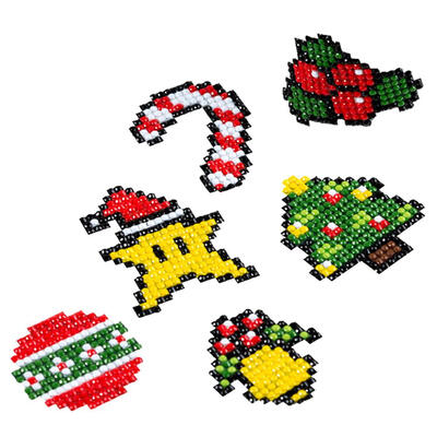 

DIY Christmas Kids Round Diamond Stickers Full Drill Diamond Painting Kits