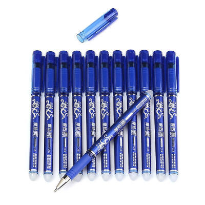 

12pcslot 05mm Magic Erasable Pen Gel Pen Kids Stationery Office School Supply