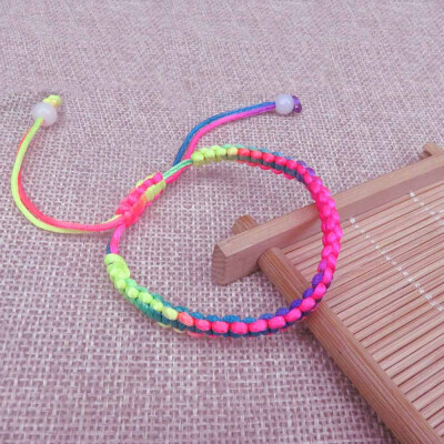 

Bohemian Children Baby Kid Charms Bracelet Baby Child Evil Spirits Peach Wood Red Rope Bracelet