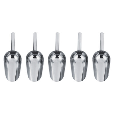 

5 x Sweet Scoops 5 x Ice Tongs Wedding Candy Buffet Bar Home Kitchen Stainless Steel Set New Stainless Scoops Tongs Ice Scoops