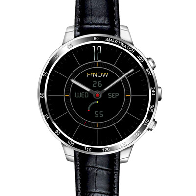 

FINOW Q7 Plus 3G Smartwatch Phone 13 inch Android 51 MTK6580 13GHz Quad Core 8GB ROM 04MP Camera Pedometer GPS