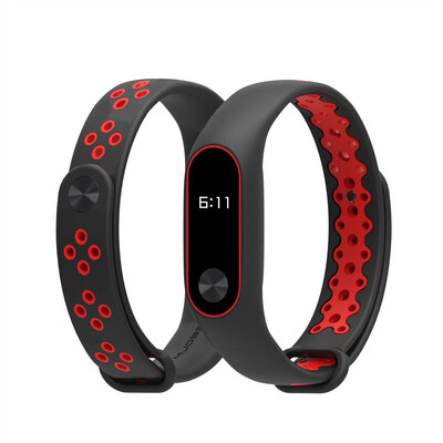 

〖Follure〗Durable Replacement TPU Anti-off Wristband Sports Bracelet for Xiaomi Mi Band 2