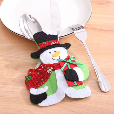 

Tailored Decoration Creative Home Party Fork Set Hat Tree Storage Tool Christmas Bag