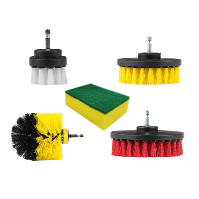 

Gobestart 5 Piece Scrub Brush Power Drill Cleaning Brush Cleaner Combo Tool Kit Perfect for Cleaning Grout