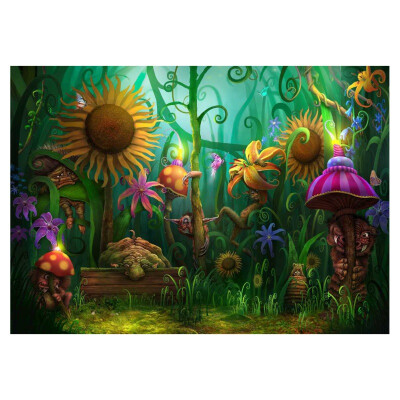 

Fantasy Fairy Forest Flowers 5D DIY Full Diamond Painting Art Drawing Crafts Embroidery Needlework for Home Wall Decor